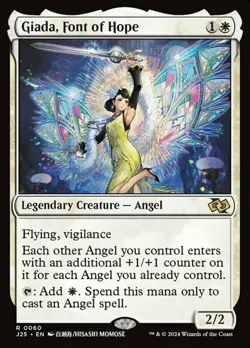 Giada, Font of Hope Light Play, English Magic the Gathering MTG Foundations Jump - Image 1