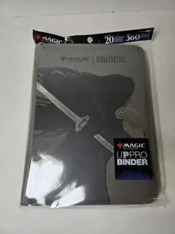 Ultra-Pro Final Fantasy Premium Zipper 9-Pocket Binder Sephiroth MTG New Sealed - Image 1