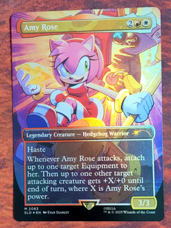 Amy Rose (Rainbow FOIL) 2083 | Near Mint FOIL | Secret Lair Drop SLD Magic MTG - Image 1
