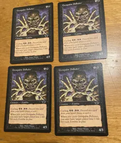 Magic the Gathering MTG Legions GEMPALM POLLUTER x4 MP - Image 1