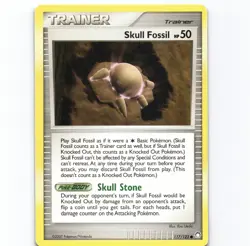 Skull Fossil Common Mysterious Treasures 117/123 LP Pokemon - Image 1