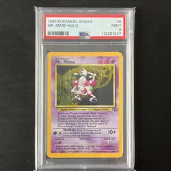 Pokemon - Jungle Set - Mr Mime - Holo - 1999 - 6/64 - PSA 9 - Mint - Image 1