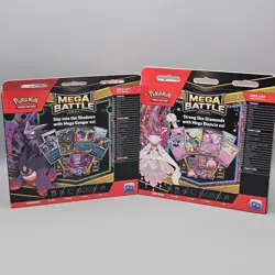 Pokemon Mega Battle Deck Gengar & Diancie ex (Set of 2) ME4 English In Hand - Image 2