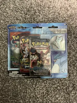 Pokemon TCG: Legendary Pin Set - Blister 3 Steam Siege XY & Break Through NFS - Image 1