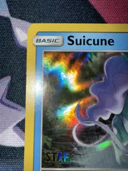 Pokemon - 2018 - Sun & Moon - Lost Thunder - Suicune - Staff Promo - SM143 - Image 3