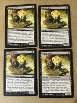 Boggart Mob X4 Lorwyn Various Condition See Front/back Pics - Image 1