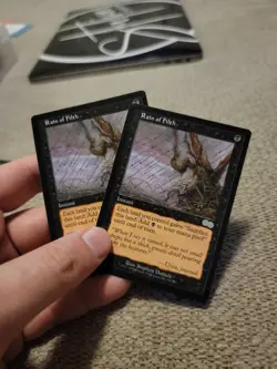 1x - MTG Rain of Filth NM Urza's Saga 151/335 Regular Uncommon j1+ - Image 1