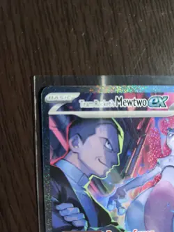 Team Rocket's Mewtwo ex 231/182 Sv10: Destined Rivals Holo SIR - Pokemon TCG - Image 3