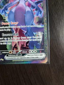 Team Rocket's Mewtwo ex 231/182 Sv10: Destined Rivals Holo SIR - Pokemon TCG - Image 5