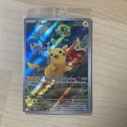 Pokemon Pikachu Sealed Promo SVP027 - Paldea Evolved - Image 1