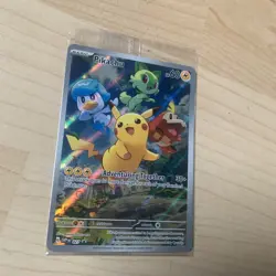 Pokemon Pikachu Sealed Promo SVP027 - Paldea Evolved - Image 2