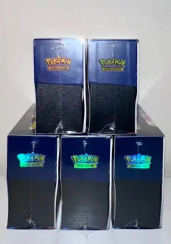 Pokemon TCG Surging Sparks ETB Elite Trainer Box Set Lot Of x5 New Sealed - Image 4