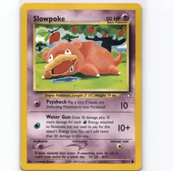 Slowpoke Common Neo Genesis 073/111 LP Pokemon - Image 1