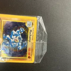 1999 Pokemon - FACTORY SEALED 1st Edition MACHAMP 8/102 - Holo - Image 3
