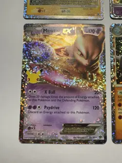 Mewtwo EX Tapu Lele EX Luxray GL And Donphan Celebrations Pokemon Lot Of 4 - Image 2