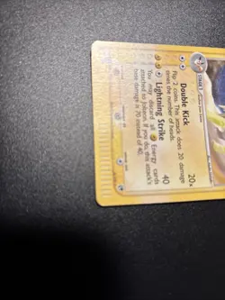 Pokemon TCG Holo Rare Jolteon 70HP Used In Very Good Condition See Photos - Image 2