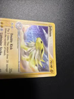 Pokemon TCG Holo Rare Jolteon 70HP Used In Very Good Condition See Photos - Image 3