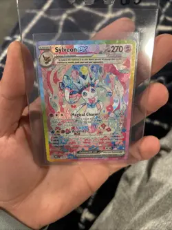 Pokemon Sylveon EX Sir 156/131 Prismatic Evolutions Near Mint - Image 4