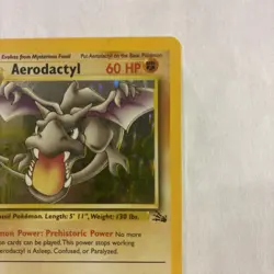 Aerodactyl 1/62 Holo Rare Fossil Card LP Pokemon TCG - Image 3