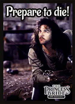 Legion 50 MTG Standard Card Sleeves Deck Protector - Princess Bride Prepare t... - Image 1
