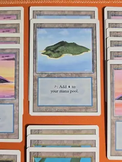 1994 MAGIC THE GATHERING REVISED MIXED LAND LOT (28 CARD) LIGHT ▶ MODERATE PLAY - Image 5