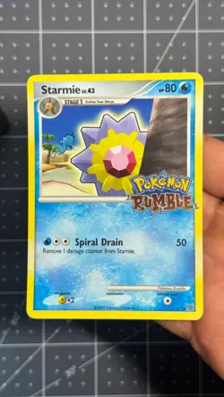 Starmie (5/16) | Pokemon TCG | Stamped Rumble Promo Card 2009 LP+ - Image 1