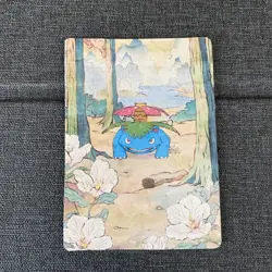Japanese ART STYLE Venusaur Fan Full Art Pokemon Custom Card/perfect bookmark - Image 2