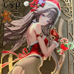 Goddess Story Gold METAL Card - Serial Number #014/100! Anime Girl *READ* - Image 2