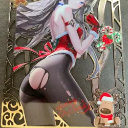 Goddess Story Gold METAL Card - Serial Number #014/100! Anime Girl *READ* - Image 3