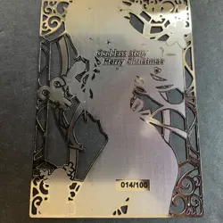 Goddess Story Gold METAL Card - Serial Number #014/100! Anime Girl *READ* - Image 5