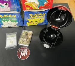 Burger King 1999 Pokemon 23K Gold Plated Trading Cards Complete Set 6 Poke Balls - Image 2