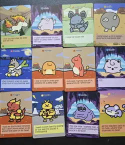Pokiebubies 1st Edition Lot - 54 Commons No Duplicates - Pokemon Fan Art Cards. - Image 5