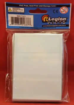 Legion 50 MTG Standard Card Sleeves Deck Protector - Velinov Plains - Image 3