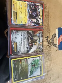 Rayquaza Black Star Promo Card Skarmory Ex Zekrom Ex - Image 1