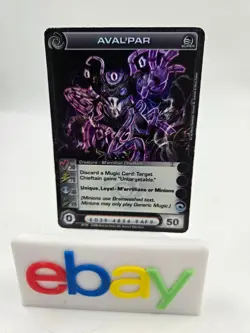 Chaotic Super Rare M'arrillian Aval'par Card - Image 1