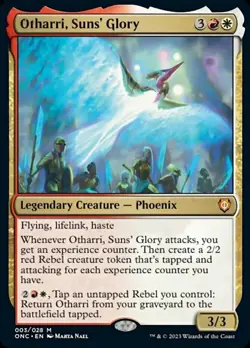 Mint/Near-Mint, French - 1 x MTG Otharri, Suns' Glory - Foil Commander Phyrexia: - Image 1