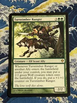Magic The Gathering Zendikar Turntimber Ranger #191/249 MTG TCG CCG - Image 2