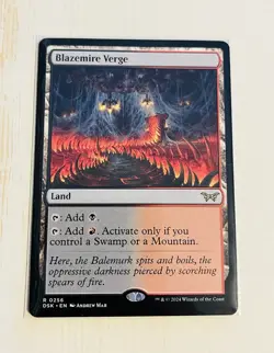 Blazemire Verge #256 Duskmourn: House of Horror Regular • Near Mint 💎 - Image 2