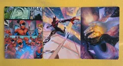 MTG Marvel Spider-Man: Art Series x3 Bundle 10/54, 41/54, 42/54 - Mint - Image 1