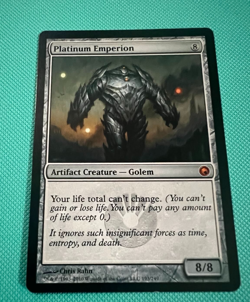Platinum Emperion - Scars of Mirrodin - MTG - Magic the Gathering - Image 1