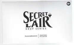 MTG Secret Lair Ssssssnakessssss [SEALED FOIL] Magic the Gathering - Image 1