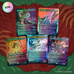 MTG Secret Lair Ssssssnakessssss [SEALED FOIL] Magic the Gathering - Image 2