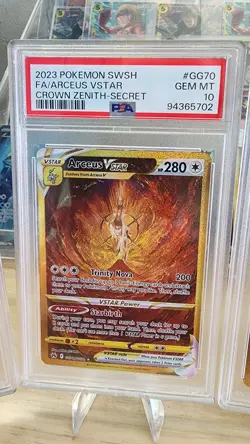 Crown Zenith Gold Vstar Galarian Gallery Set GG67 GG68 GG69 GG70 PSA 10 Set - Image 4