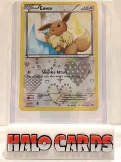 PACK FRESH Pokemon Eevee RC14/RC25 Reverse Holo Radiant Legendary Treasures HF - Image 1
