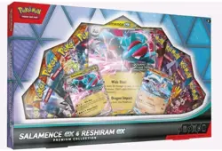 Pokemon TCG Salamence & Reshiram ex PREMIUM COLLECTION BOX CASE Sealed 6 Boxes - Image 1