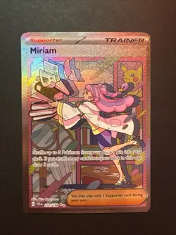 Pokemon Miriam Scarlet & Violet Base Set Holo 251/198 NM/M Unplayed Pack Fresh - Image 1