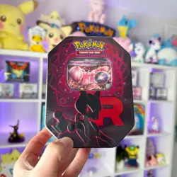 Pokemon TCG: Team Rocket Tin Mewtwo - 4 x Booster Packs (Opened Live) - Image 1