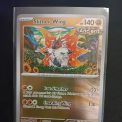 Pokemon Slither Wing 026/064-Reverse Holo uncommon SV Shrouded Fable tcg ancient - Image 2