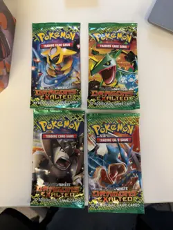 *Empty* Pokemon Black & White Dragons Exalted Booster Pack Complete Artset - Image 1