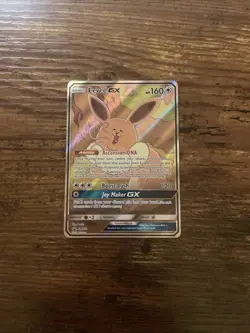 Pokemon TCG Eevee GX SM233 Full Art Black Star Promo Sun & Moon - Image 2